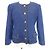 Autre Marque Chaqueta sin cuello Leonard Fashion Azul Azul marino