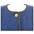 Autre Marque Chaqueta sin cuello Leonard Fashion Azul Azul marino - vista 5