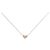 Autre Marque Collana in quarzo rosa e oro rosa K10