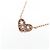 Autre Marque Collana in quarzo rosa e oro rosa K10 - vista 3