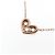 Autre Marque Collana in quarzo rosa e oro rosa K10 - vista 4
