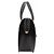 Thom Browne Borsa tote "Mr. Thom" in pelle granulata Nero - vista 4