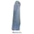 Gonna in denim blu Khaite - vista 3