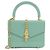 Borsa Gucci Sylvie verde in acrilico