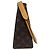 Borsa a Spalla Louis Vuitton Monogram Looping MM Marrone - vista 3