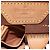 Borsa Tote Cabas Piano Louis Vuitton Marrone Monogramma - vista 10