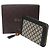 Gucci Diamante Bi-fold Wallet Schwarz Beige