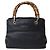 GUCCI Bamboo 2-Way Handtasche/Schultertasche in Schwarz - Ansicht 2
