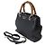 GUCCI Bamboo 2-Way Handtasche/Schultertasche in Schwarz - Ansicht 3