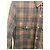 Zadig & Voltaire Camicia a quadri uomo Multicolore Bordò - vista 2