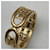 Céline Anello Triomphe Multi-Ring di CELINE in Oro D'oro  - vista 5