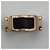 Hermès HERMES Olympe PM Leather Band Ring Yellow Dark brown  - view 4