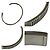 Bracciale Jonc Damier Colors Louis Vuitton Nero Argento - vista 6