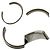 Bracciale Jonc Damier Colors Louis Vuitton Nero Argento - vista 7