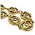 Bracciale con catena e cerchio logo Coco di Chanel D'oro - vista 4
