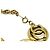 Bracciale con catena e cerchio logo Coco di Chanel D'oro - vista 5