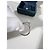 Graff Promise Three Stones Diamantring aus Platin Silber - Ansicht 2