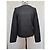 Autre Marque Majestic Filatures Gesteppte Viscose Jacke Grau - Ansicht 3