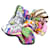 Hermès Hermes Claudia Chouchou Seiden-Scrunchie Mehrfarben
