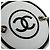 Borsa a tracolla in pelle Chanel Nero Bianco - vista 12