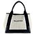 Borsa Cabas S Balenciaga Blu Navy Nero Crudo
