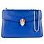 Bulgari Bvlgari Serpenti Forever Schultertasche Blau