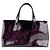 Borsa Louis Vuitton Monogram Vernis Wilshire PM Bordò - vista 3