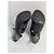 Burberry Sandali con tacco con lacci in pelle nera EU 37 Nero - vista 7