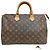 Borsa Louis Vuitton Speedy Monogram Canvas 35 Marrone