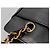 Borsa a tracolla Chanel Triple CC in pelle caviar Nero - vista 7