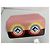 Fendi Cartera Continental Monster Eyes Piel Rosa - vista 3