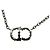 Collana Christian Dior Dior Clair D Lune con strass Argento - vista 2