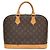 Borsa Louis Vuitton Alma Monogram Canvas PM Marrone