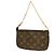 Louis Vuitton Mini pochette accessoires Canvas Mini Castaño - vista 2