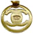 Orecchini Chanel Coco Mark Turnlock Motif D'oro - vista 4