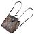 Zaino Louis Vuitton Montsouris NMBB M45516 Monogram Leather Marrone Nero - vista 10