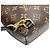 Zaino Louis Vuitton Montsouris NMBB M45516 Monogram Leather Marrone Nero - vista 9