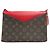 Borsa a tracolla Louis Vuitton Monogram Saint Michel Epi Marrone - vista 2