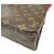 Borsa a tracolla Louis Vuitton Monogram Saint Michel Epi Marrone - vista 9