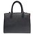 Borsa a mano Bibliotheque in pelle Saffiano Prada Nero Rosso - vista 2