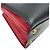 Borsa a mano Bibliotheque in pelle Saffiano Prada Nero Rosso - vista 9