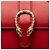 Borsa Gucci Dionysus Bamboo Rosso - vista 5