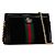 Borsa a tracolla con catena Gucci Ophidia Sherry Line Nero - vista 2