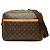 Borsa a tracolla Louis Vuitton Monogram Reporter GM Marrone