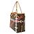 Borsa Tote Louis Vuitton Monogram Bayprint Neverfull MM Marrone Rosa - vista 2