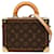 Borsa Louis Vuitton Monogram Petite Valise Mini Trunk Marrone
