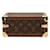Borsa Louis Vuitton Monogram Petite Valise Mini Trunk Marrone - vista 3
