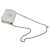 Bolso de Hombro Pouch Chanel Mini Matelassé Coco Mark Chain Plata - vista 6