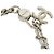Bolso de Hombro Pouch Chanel Mini Matelassé Coco Mark Chain Plata - vista 7