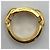 Balenciaga B Chain Ring Golden - Ansicht 6